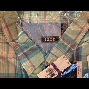 Izod men’s breeze shirt 2XL Mist Green